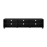 Hollywood TV Stand with Block Legs