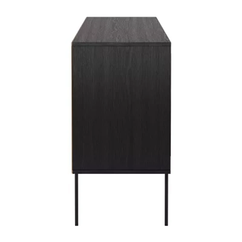 Emmett TV Stand with Adjustable Shelves