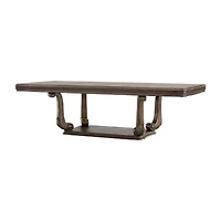 Seven Oaks Rectangular Wood-Top Dining Table