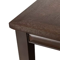 Hinwitz Rectangular Wood-Top Dining Table