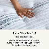 Beautyrest Harmony Cypress Bay 14.75" Plush Pillow Top - Mattress + Adjustable Base