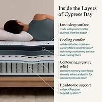 Beautyrest Harmony Cypress Bay 14.75" Plush Pillow Top - Mattress + Adjustable Base