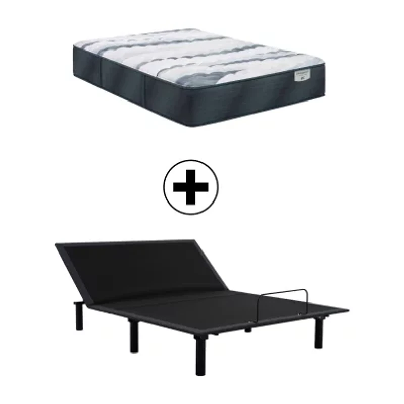 Beautyrest Harmony Lux Coral Island 13.5" Extra Firm Tight Top - Mattress + Adjustable Base