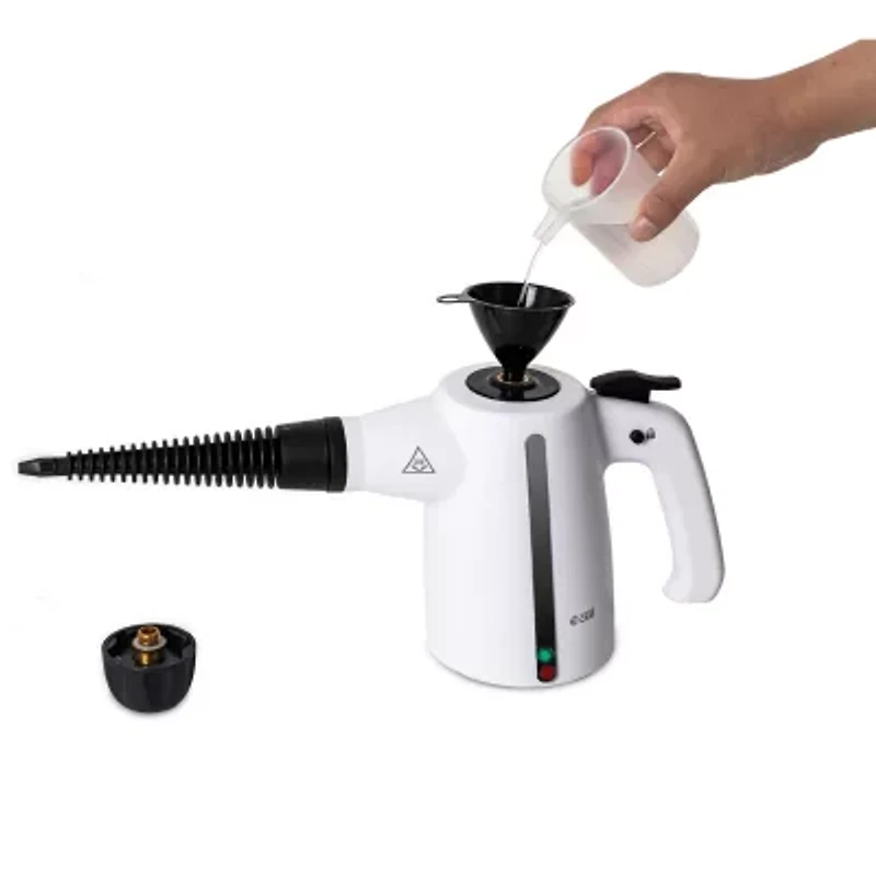 Commercial Care Handheld Steam Cleaner with 9-Piece Accessory Set
