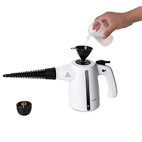 Commercial Care Handheld Steam Cleaner with 9-Piece Accessory Set