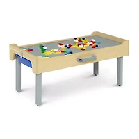 Delta Children Play And Store Building Bricks Play Table Building Set 100-pc.