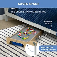 Delta Children Play And Store Building Bricks Play Table Building Set 100-pc.