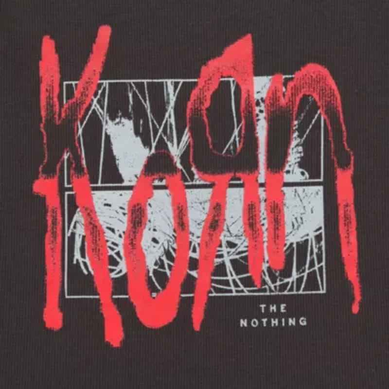 Korn Womens Scoop Neck Sleeveless Juniors Tank Top