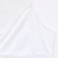Cinnamaroll Lace Womens V Neck Sleeveless Juniors Tank Top