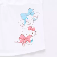 Cinnamaroll Lace Womens V Neck Sleeveless Juniors Tank Top