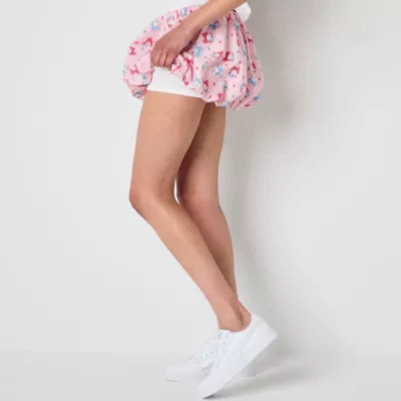 Cinnamaroll Blubble Skirt With Built Shorts Womens Juniors Pleated