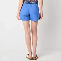 St. John's Bay Womens Mid Rise Soft Short