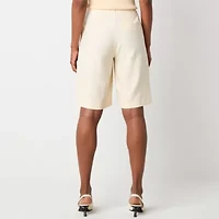 Worthington Womens 11" Mid Rise Bermuda Short