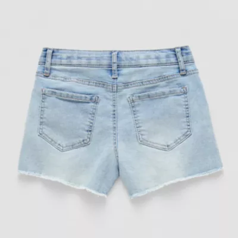 Vanilla Star Big Kid Girls Mid Rise Shortie Short
