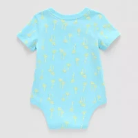 Okie Dokie Baby Boys Crew Neck Short Sleeve Bodysuit