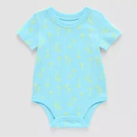 Okie Dokie Baby Boys Crew Neck Short Sleeve Bodysuit