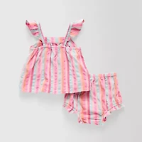 Okie Dokie Baby Girls 2-pc. Short Set