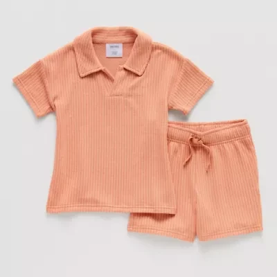 Okie Dokie Toddler & Little Boys 2-pc. Short Set