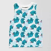 Okie Dokie Toddler & Little Boys Crew Neck Sleeveless Tank Top