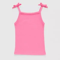 Okie Dokie Toddler & Little Girls Straight Neck Sleeveless Tank Top