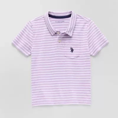 U.S. Polo Assn. Toddler Boys Short Sleeve Classic Fit Shirt