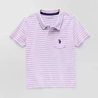 U.S. Polo Assn. Toddler Boys Short Sleeve Classic Fit Shirt