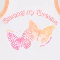 Thereabouts Little & Big Kid Girls Round Neck Sleeveless Tank Top