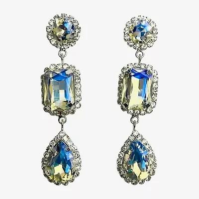 Bijoux Bar Bijoux Bar Womens Glass Drop Earrings