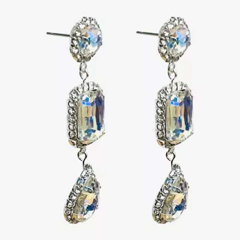 Bijoux Bar Bijoux Bar Womens Glass Drop Earrings