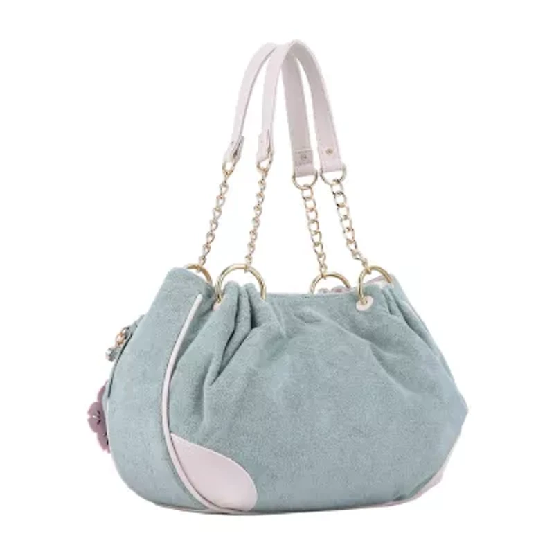 Juicy By Juicy Couture Retro Bloom Scoop Satchel
