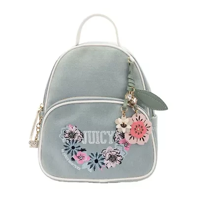 JC RETRO BLOOM DENIM BACKPACK
