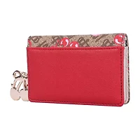 Juicy By Juicy Couture Cherry Darlin' Womens Slim Fold Wallet