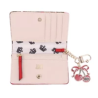 Juicy By Juicy Couture Cherry Darlin' Womens Slim Fold Wallet