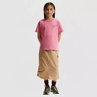 Nike Big Kid Girls Crew Neck Short Sleeve Regular Fit Graphic T-Shirt