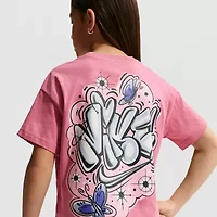 Nike Big Kid Girls Crew Neck Short Sleeve Regular Fit Graphic T-Shirt