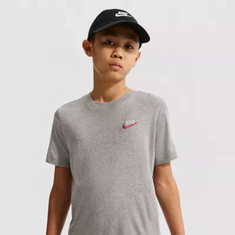 Nike Little & Big Kid Unisex Crew Neck Short Sleeve Regular Fit Graphic T-Shirt