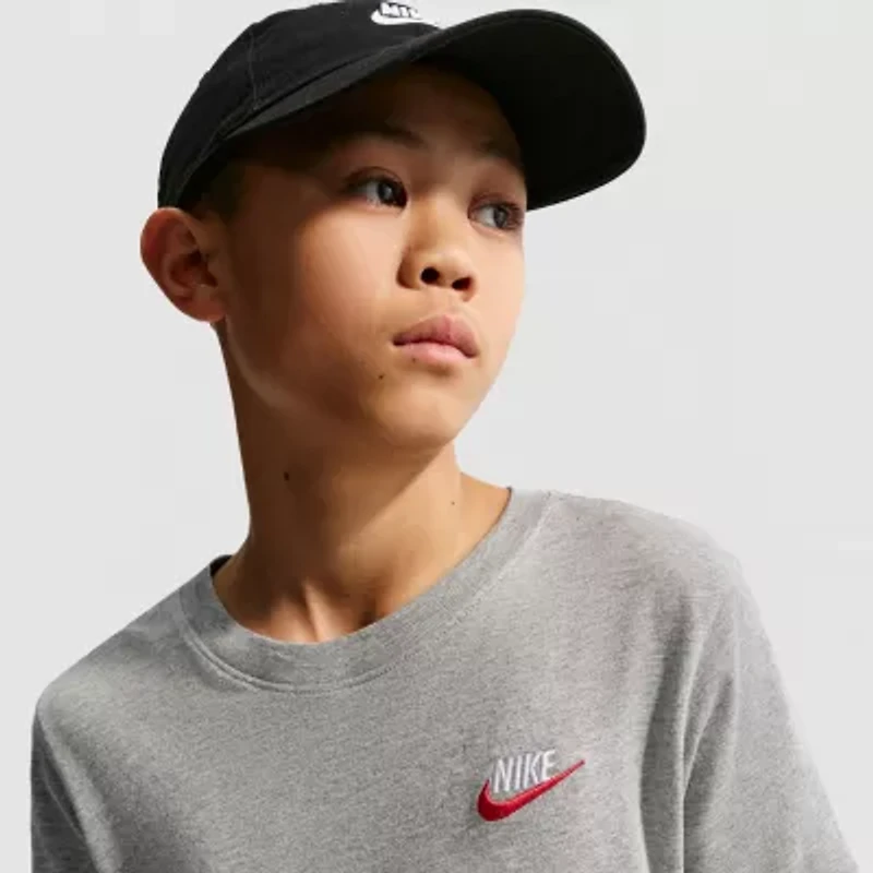 Nike Little & Big Kid Unisex Crew Neck Short Sleeve Regular Fit Graphic T-Shirt