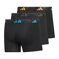 adidas Mens 3 Pack Stretch Fabric Trunks 5161768