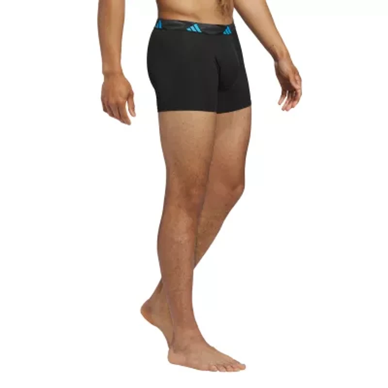 adidas Mens 3 Pack Stretch Fabric Trunks 5161768