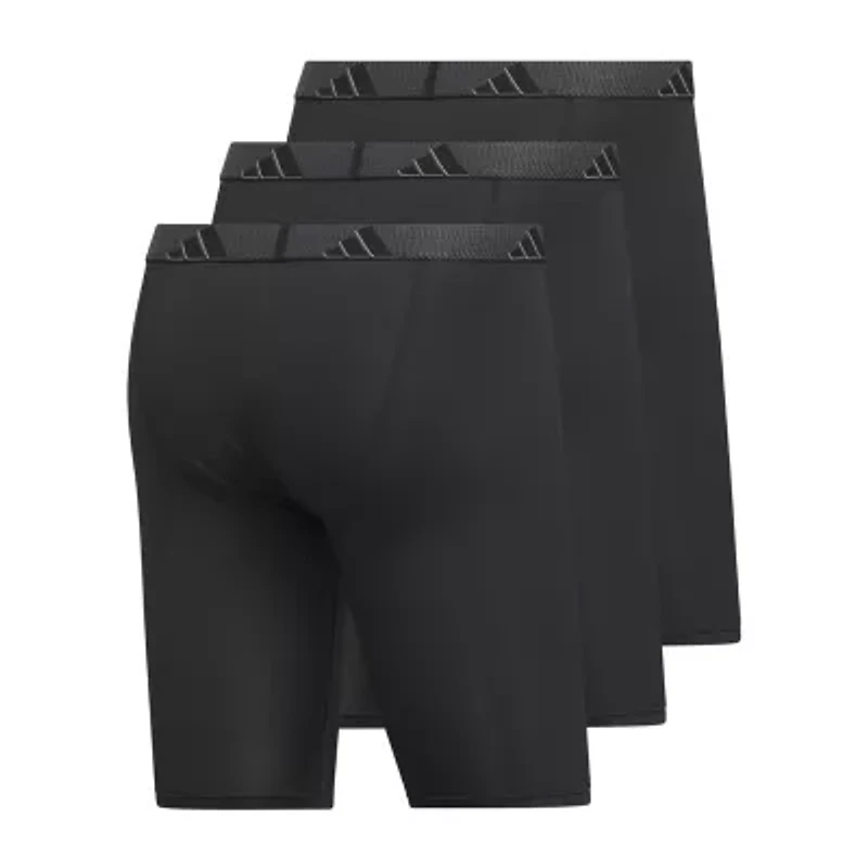 adidas Mens 3 Pack Boxer Briefs