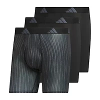adidas Mens 3 Pack Boxer Briefs