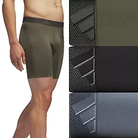 adidas Mens 3 Pack Boxer Briefs 5158590
