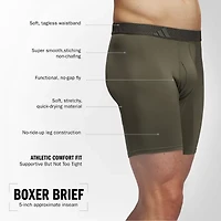 adidas Mens 3 Pack Boxer Briefs 5158590