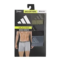 adidas Mens 3 Pack Boxer Briefs 5158590