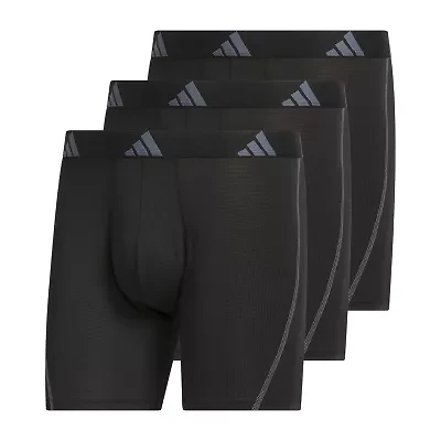 adidas Mens 3 Pack Boxer Briefs
