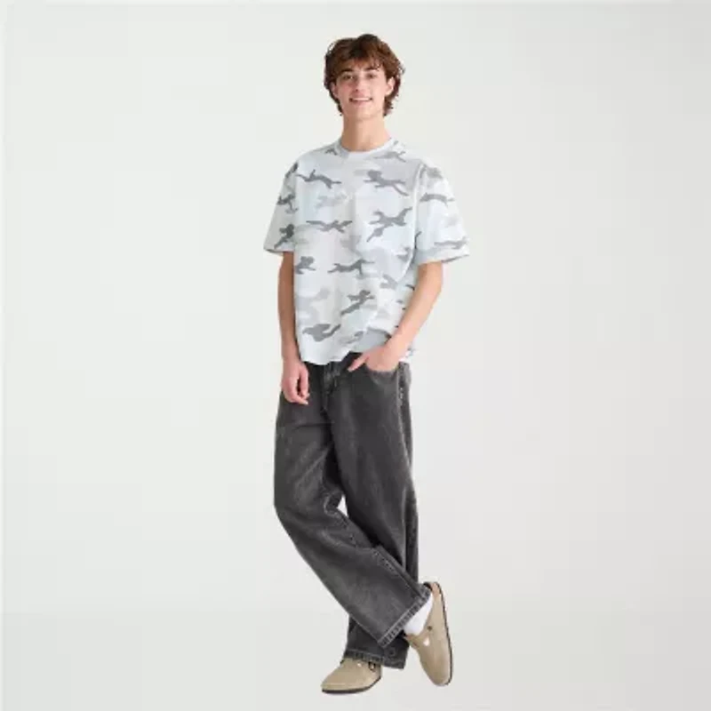 AEROPOSTALE Mens Crew Neck Short Sleeve Classic Fit Graphic T-Shirt