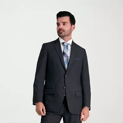 Haggar Smart Wash Premium Mens Stretch Fabric Classic Fit Suit Jacket