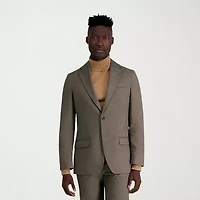 Haggar JMH Tailored Prominent Twill Mens Stretch Fabric Modern Fit Suit Jacket