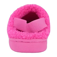 Faux Fur Toddler Girls Barbie Slip-On Slippers