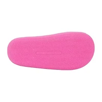 Faux Fur Toddler Girls Barbie Slip-On Slippers